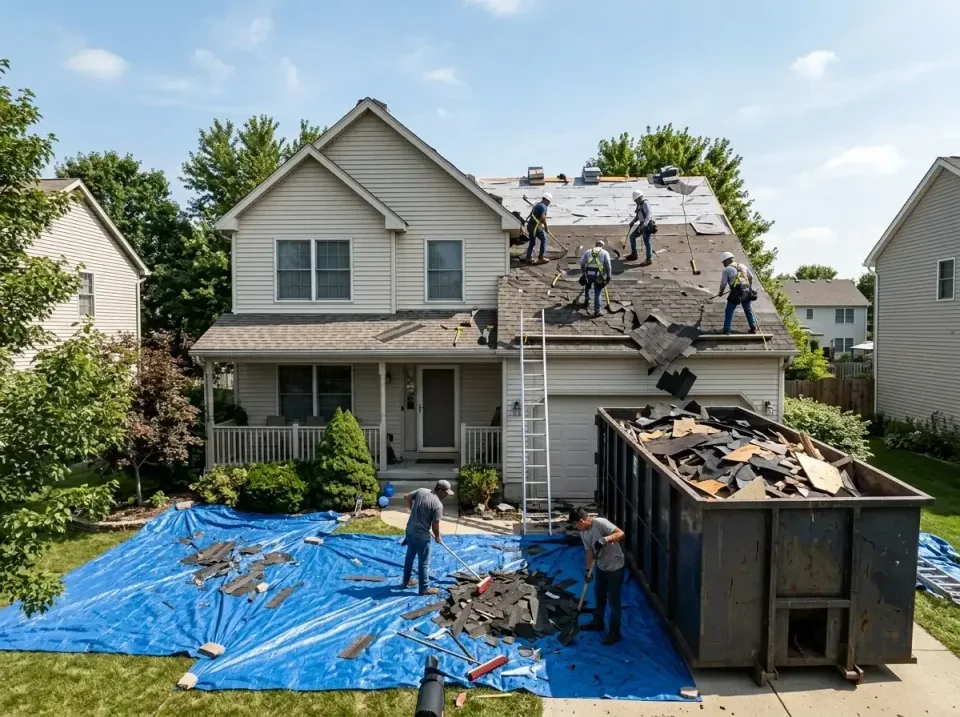 roof-replacement-debris-remova-004 — frequently asked questions, Cheapest Dumpster Rentals in Fairborn, OH